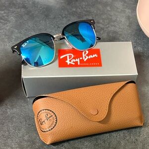 Ray-Ban polarized mirror blue
